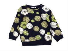 Name It dark sapphire printed loose sweatshirt